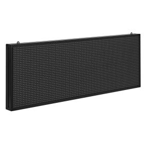 40x14 in Programmable LED Sign Digital Scrolling Display Board P10 Full-color