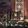 Shiba Inu Christmas Throw Pillow Machine Washable, Indoor Outdoor Decorative Pillow for Couch, Bed or Patio, 14Hx14W
