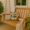 Virginia American Dogwood in Watercolor Throw Pillow Machine Washable, Indoor Outdoor Decorative Pillow for Couch, Bed or Patio, 14Hx14W