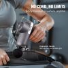 VEVOR Massage Gun Deep Tissue, Percussion Muscle Massager for Athletes - with 5 Speed Levels & 6 Massage Heads, 7.4V 2500mAh Batteries, Handheld Elect