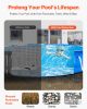 12ft Round Pool Liner Pad for Above Ground Pools Prevents Punctures Pool Mat