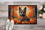 NEW German Shepherd Fall Doormat Front Door Mat Indoor Outdoor Rugs for Entryway, Non Slip Washable Low Pile, 18H X 27W