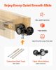 Pocket Door Frame Kit Pocket Door Kit for 48-72 in Wide 80 in High Soft Close