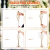 VEVOR 2PCS 55cm/21.65' Tall Crystal Wedding Flower Stand Vase for Party Decor