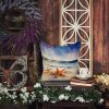 Starfish Throw Pillow Machine Washable, Indoor Outdoor Decorative Pillow for Couch, Bed or Patio, 14Hx14W