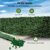 12 - Pack 24"x16" Artificial Grass Wall - 32 Square Feet, UV-Protected, Boxwood Hedge Design - Perfect for Indoor & Outdoor Spaces, Garden & Backyard