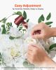 Flower Balls for Wedding Centerpieces 17.7-Inch Fake Flower Arrangement 10 PCS