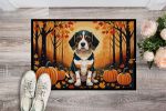 Beagle Fall Doormat Front Door Mat Indoor Outdoor Rugs for Entryway, Non Slip Washable Low Pile, 24H X 36W