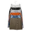 (3 pack) 6-Tier Pant & Skirt Hanger, Heavy Duty Chrome Metal, Space Saving, 1 Count