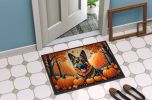 NEW German Shepherd Fall Doormat Front Door Mat Indoor Outdoor Rugs for Entryway, Non Slip Washable Low Pile, 18H X 27W
