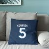 Minnesota Timberwolves NBA Anthony Edwards Throw Pillow 18 x 18 inches
