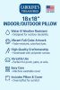 Tennessee Iris in Watercolor Throw Pillow Machine Washable, Indoor Outdoor Decorative Pillow for Couch, Bed or Patio, 18Hx18W
