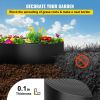 VEVOR Landscape Edging, 10 inch Depth 300 ft Total Length, Recycled HDPE Coiled Terrace Board, Flexible Bender Border for Landscaping, Lawn, Garden, Y