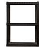 Plastic Shelves Garage Shelf Heavy Duty Shelving Unit 3-Tier 39"H x 14"D x 30"W Black-300 lbs