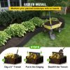VEVOR Landscape Edging, 10 inch Depth 300 ft Total Length, Recycled HDPE Coiled Terrace Board, Flexible Bender Border for Landscaping, Lawn, Garden, Y