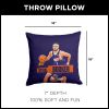 Phoenix Suns NBA Devin Booker Throw Pillow 18 x 18 inches