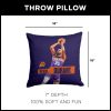 Phoenix Suns NBA Kevin Durant Throw Pillow 18 x 18 inches