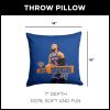New York Knicks NBA Jalen Brunson Throw Pillow 18 x 18 inches