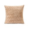 HGTV Curlicue Faux Fur Pillow Nomadic Desert 22 x 22 inches
