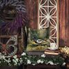 Wood Duck Throw Pillow Machine Washable, Indoor Outdoor Decorative Pillow for Couch, Bed or Patio, 14Hx14W